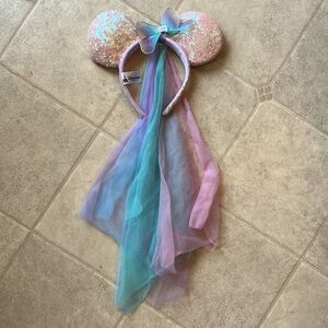 Disney Parks Fairy Veil Minnie Ears
